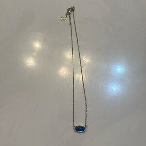 Gold Elisa with Royal Blue Kyocera stone